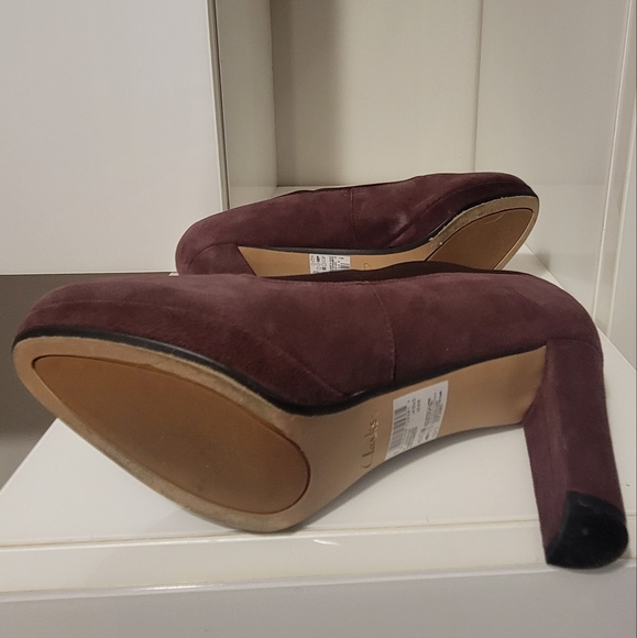 CLARKS WORN ONCE SIZE 8 Kendra Mix - Picture 4 of 6